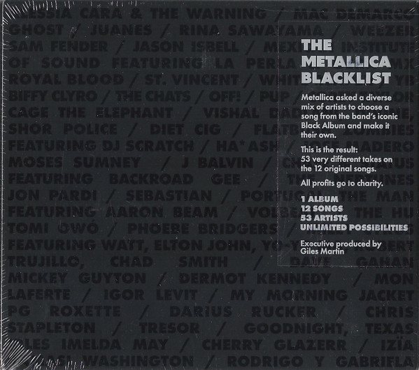The Metallica Blacklist (2021, CD) - Discogs