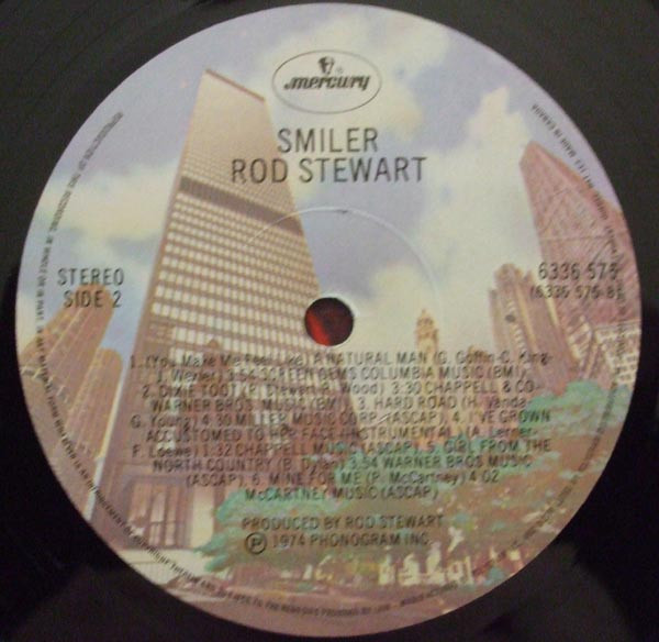 Rod Stewart - Smiler | Mercury (6336 575) - 3