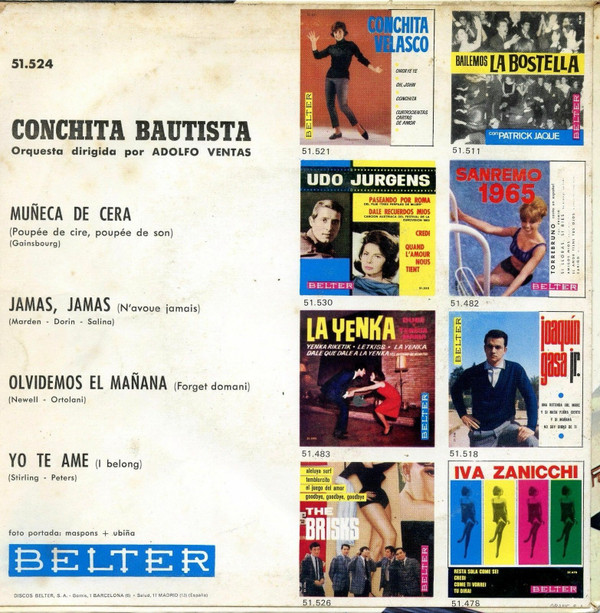 descargar álbum Conchita Bautista - Muñeca De Cera
