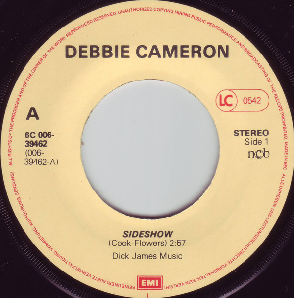 lataa albumi Debbie Cameron - Sideshow