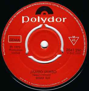 Sugar Bus - Jambo Jambo / Strange Love album cover