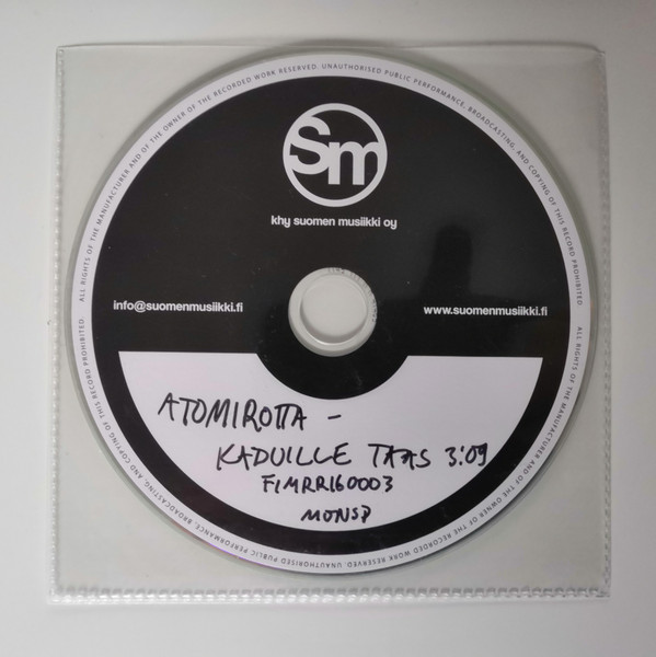 Atomirotta – Kaduille Taas (2016, CDr) - Discogs