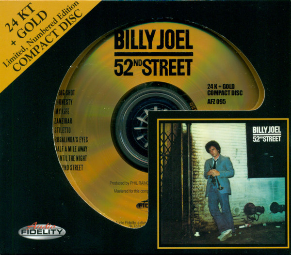 Billy Joel – 52nd Street (2010, Gold CD, CD) - Discogs