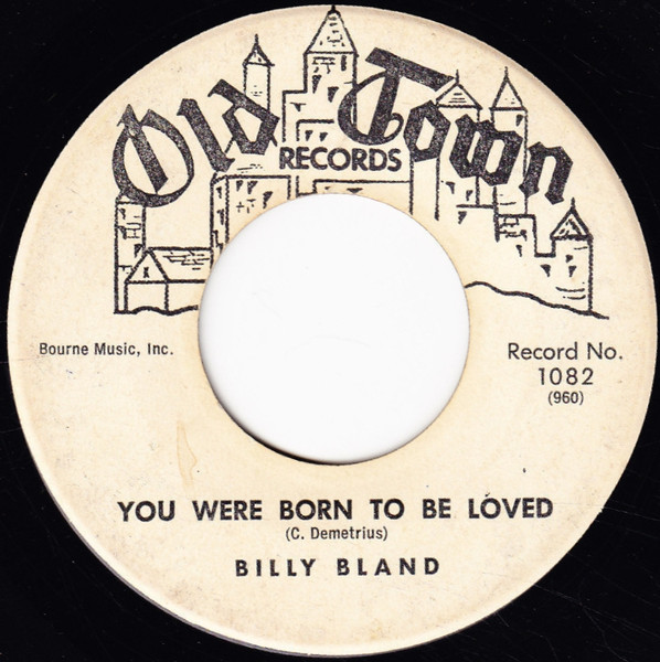 BILLY BLAND You Were Born To Be Love /d / Pardon Me 1960 Northern