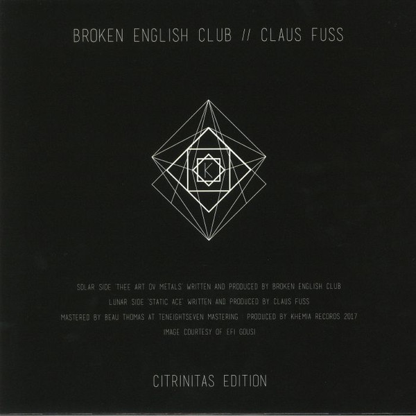 descargar álbum Broken English Club Claus Fuss - Citrinitas Edition