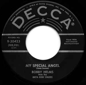 My Special Angel / Standing At The End Of My World - Bobby Helms