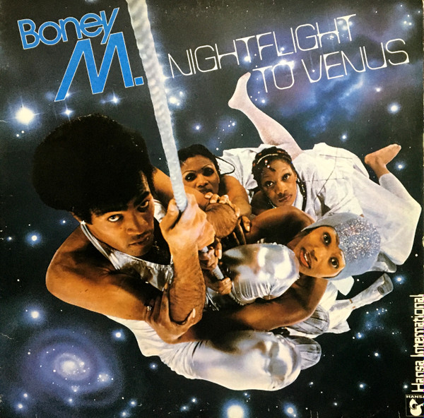 Обложка конверта виниловой пластинки Boney M. - Nightflight To Venus