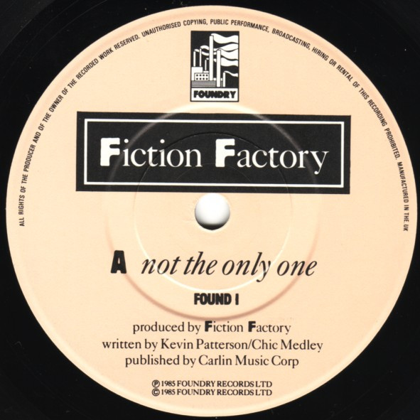 descargar álbum Fiction Factory - Not The Only One