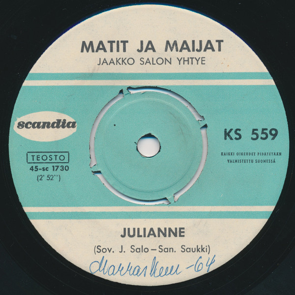 last ned album Matit Ja Maijat - Julianne Hippojen Jälkeen