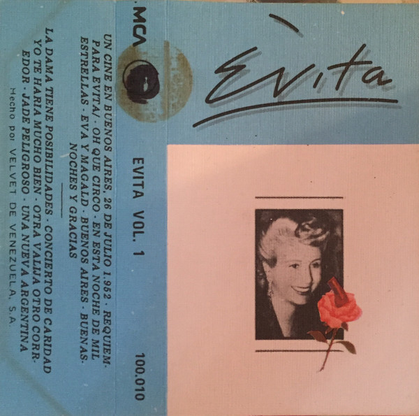 Andrew Lloyd Webber And Tim Rice – Evita (1982, Cassette) - Discogs
