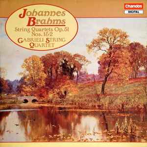 Johannes Brahms - String Quartets, Op 51 No 1 & 2 album cover