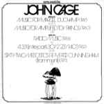 Cover of John Cage, 1974, Vinyl