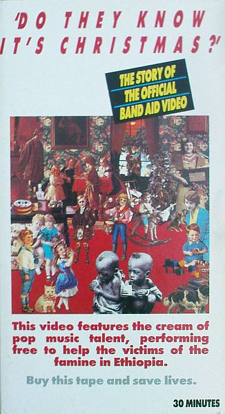 Band Aid – Do They Know It's Christmas? (1984, VHS) - Discogs