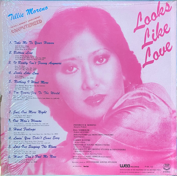 Album herunterladen Tillie Moreno - Looks Like Love