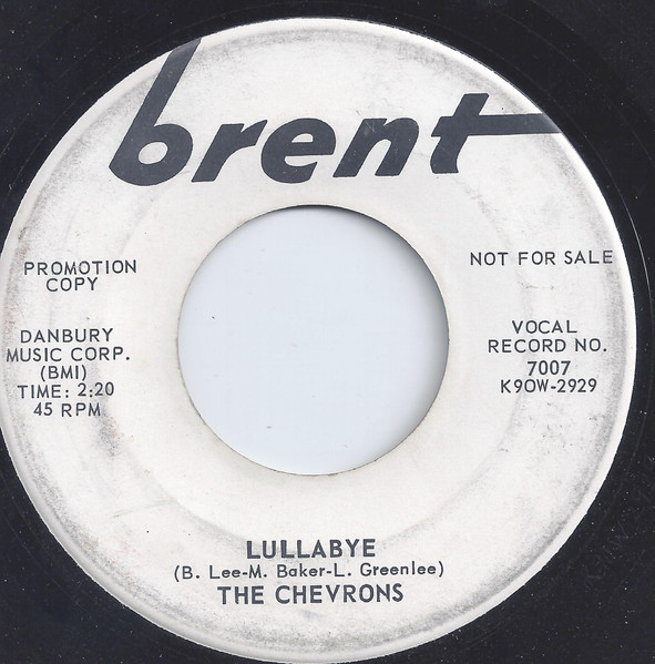 The Chevrons – Lullabye (1959, Indianapolis Pressing, Vinyl) - Discogs