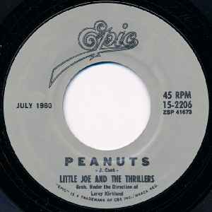 Little Joe Cook And The Thrillers - Peanuts / Lilly Lou album cover