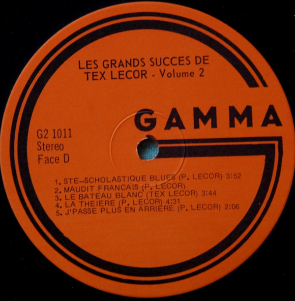 Tex Lecor - Les Grands Succès De Tex Lecor N° 2 | Gamma (G2-1011) - 7