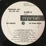 Ben Webster - The Warm Moods | Releases | Discogs