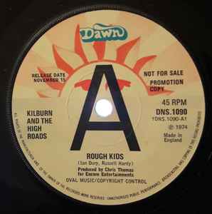 Kilburn And The High Roads – Rough Kids (1974, Vinyl) - Discogs