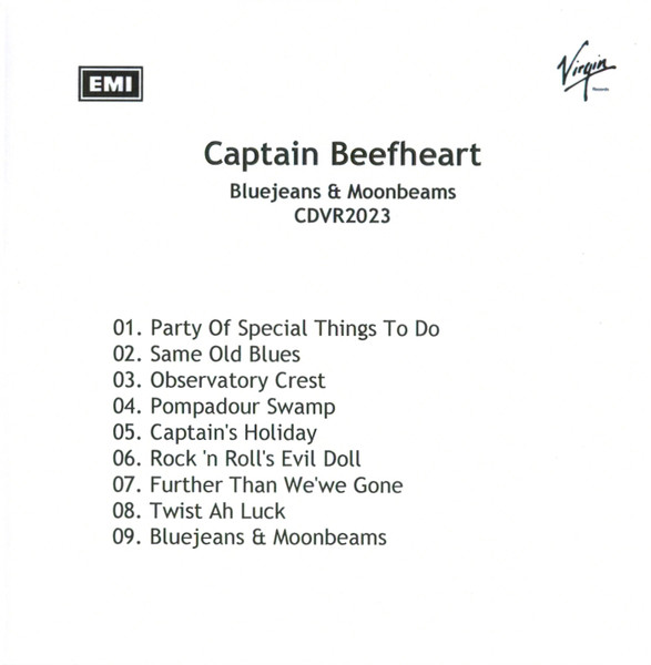 Captain Beefheart And The Magic Band – Bluejeans & Moonbeams