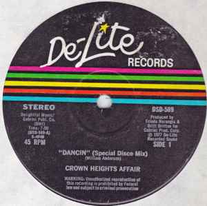 Crown Heights Affair – Dancin (Special Disco Mix) / Dreaming