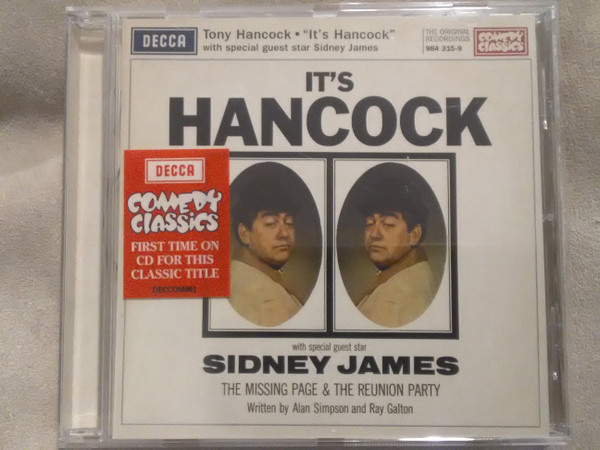 descargar álbum Hancock With Special Guest Star Sidney James - Its Hancock
