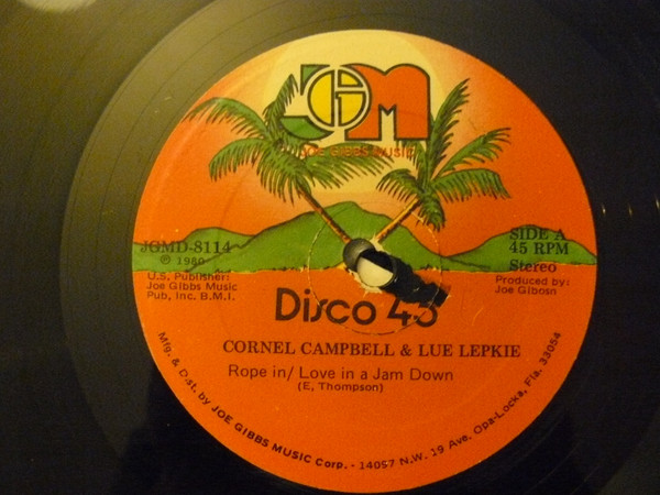 Album herunterladen Cornel Campbell & Lue Lepkie, Joe Gibbs & The Professionals - Rope In Love In A Jam Down Jam Down Drock