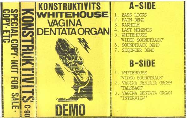 lataa albumi Konstruktivits, Whitehouse, Vagina Dentata Organ - Demo
