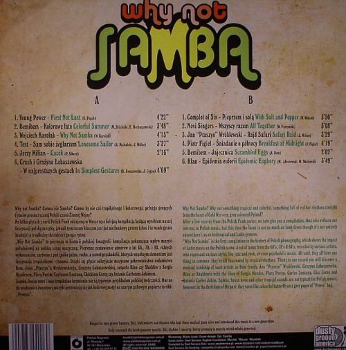 Album herunterladen Various - Why Not Samba Hot Cocktail Of Tropical Grooves From Cold War Poland