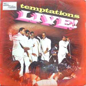 The Temptations - Temptations Live! album cover