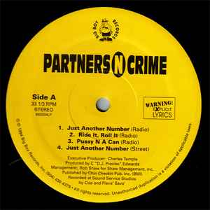 Partners N Crime – P-N-C-3 (1995, Vinyl) - Discogs