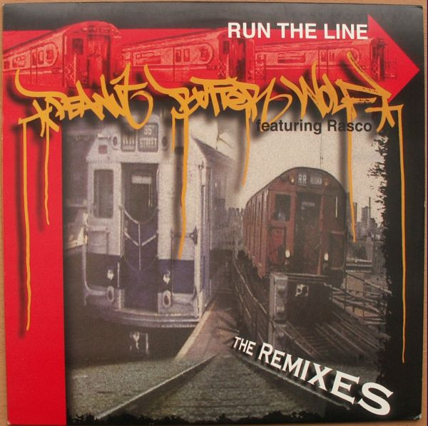 Peanut Butter Wolf – Run The Line (The Remixes) (1998, Vinyl 