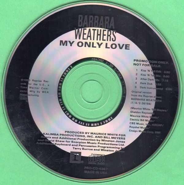 télécharger l'album Barbara Weathers - My Only Love