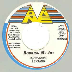 Luciano (2) - Robbing My Joy album cover