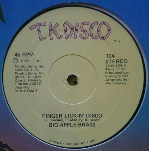 ladda ner album Big Apple Brass - Finger Lickin Disco