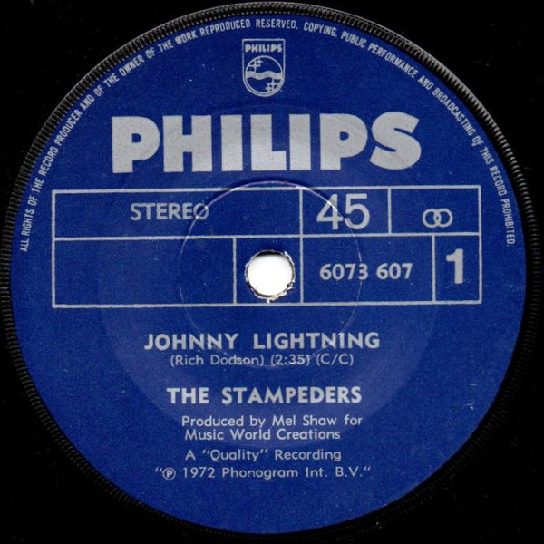 The Stampeders / Rich Dodson – Johnny Lightning / Julia Get Up 