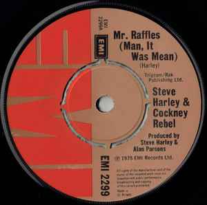 Steve Harley & Cockney Rebel - Mr. Raffles (Man, It Was Mean)