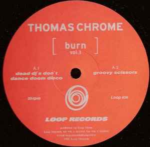 Thomas Krome - Burn Vol.3 album cover