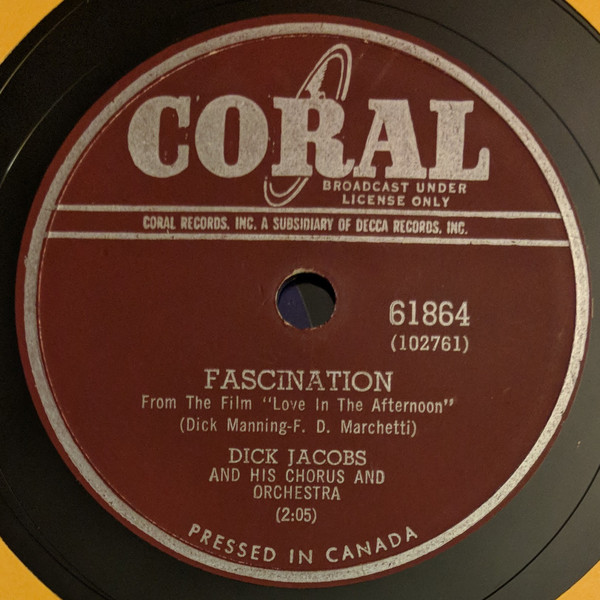 last ned album Dick Jacobs & His Chorus & Orchestra - Summertime In Venice Fascination