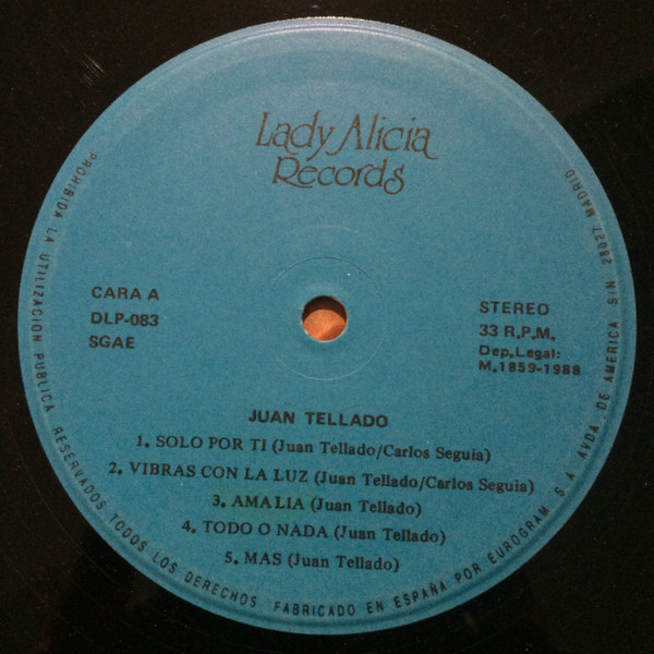 ladda ner album Juan Tellado - Dedicado A Patricia