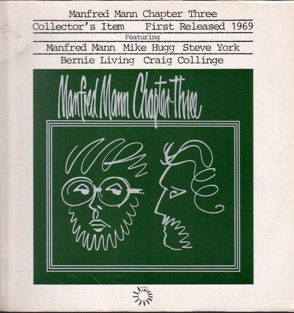Обложка конверта виниловой пластинки Manfred Mann Chapter Three - Manfred Mann Chapter III − Volume 1