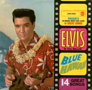 Elvis Presley - Blue Hawaii album cover