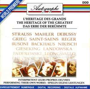 Various-L'heritage Des Grands/The Heritage Of The Greatest/Das Erbe Der Berühmte copertina album