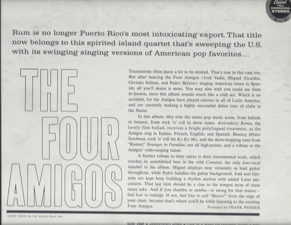 ladda ner album The Four Amigos - The Four Amigos