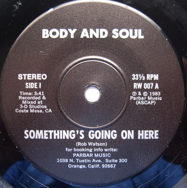 télécharger l'album Body And Soul - Somethings Going On Here The Graylands