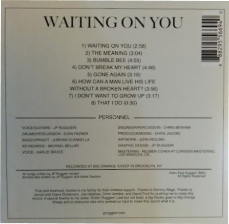descargar álbum JP Ruggieri - Waiting On You