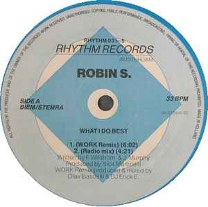 Robin S. - What I Do Best / Show Me Love album cover