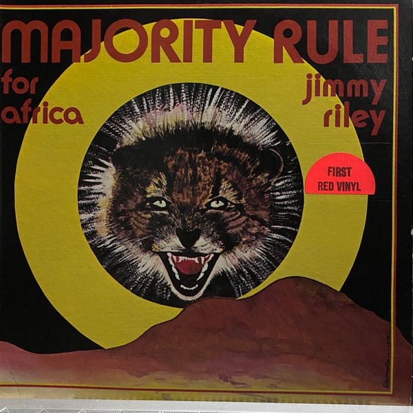 Jimmy Riley – Majority Rule For Africa (1978, Vinyl) - Discogs
