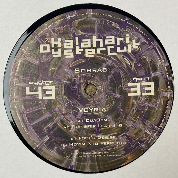 Sohrab - Voyria | Kalahari Oyster Cult (OYSTER43)