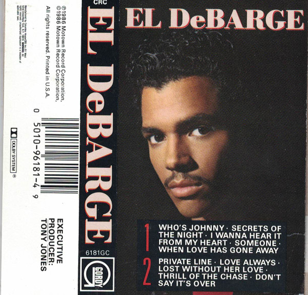 El DeBarge – El DeBarge (1986, Dolby, Cassette) - Discogs